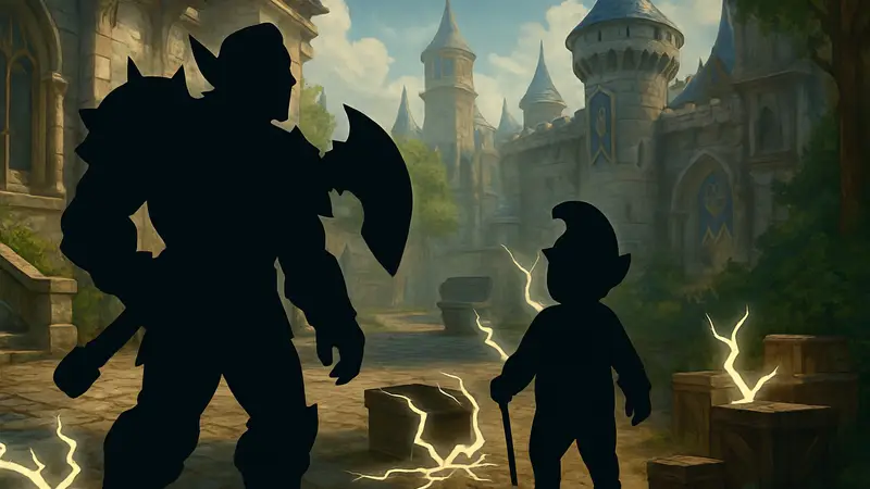 Игровой скриншот из World of Warcraft с багами, разрушающими игровой процесс.