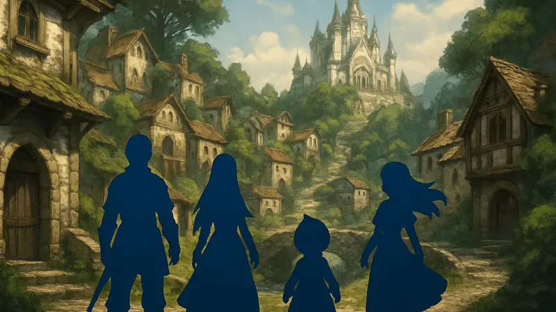 Скриншот из HD-ремастера Bravely Default с улучшенной графикой на Xbox