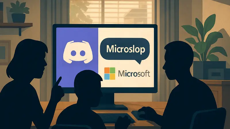 Пользователи Discord Copilot обходят запрет слова 'Microslop' от Microsoft в чате.