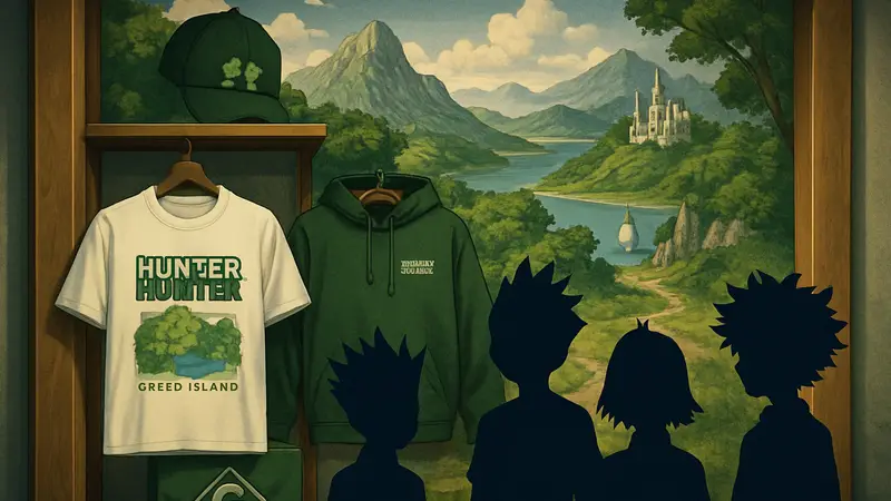 Мерч по Hunter x Hunter, вдохновленный аркой «Остров Жадности»