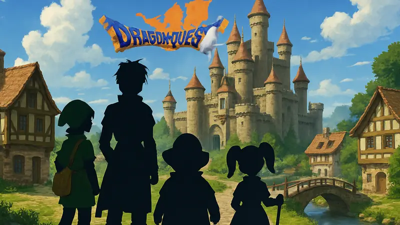 Скриншот или арт из Dragon Quest VII Reimagined, показывающий улучшенную графику и персонажей