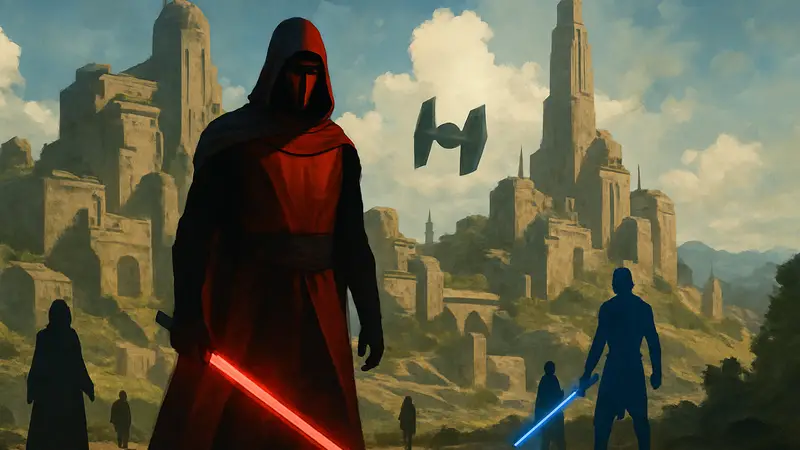Обложка или концепт-арт ремейка Star Wars: Knights of the Old Republic