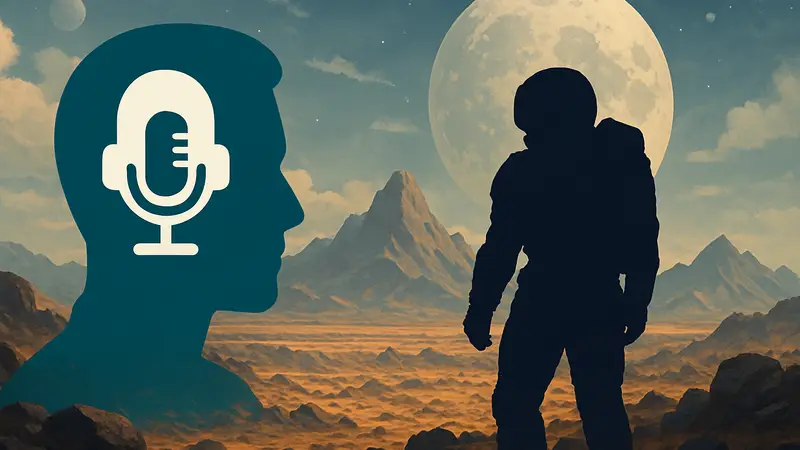 Логотип GamesVoice рядом с названием игры Expedition 33, символизирующий русскую озвучку и локализацию