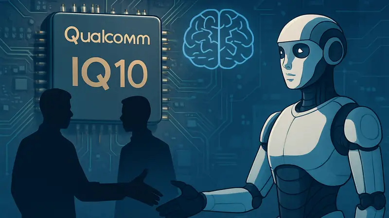 Процессоры Qualcomm IQ10, робот Neura Robotics, технологическое партнерство, искусственный интеллект в робототехнике.