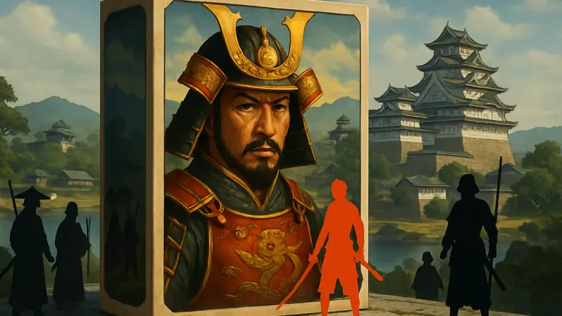 Коробка настольной игры "Сёгун. Полное издание" на русском языке