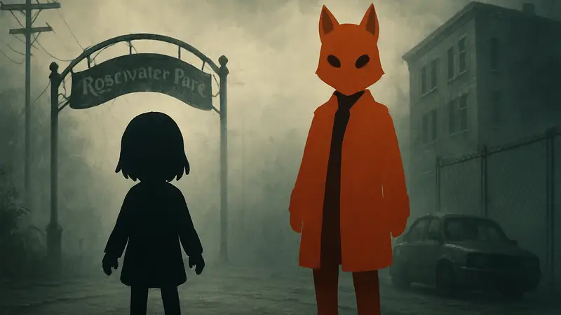 Изображение будущих Нендороидов Хины Симидзу и Маски Лисы по игре Silent Hill