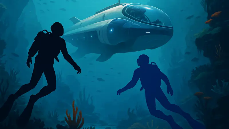 Игроки вместе исследуют подводный мир в Subnautica 2 на Xbox.