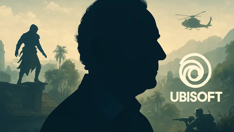 Портрет Клода Гиймо, сооснователя компании Ubisoft.