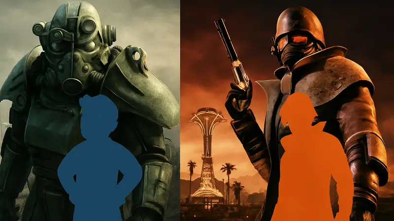 Обложки игр Fallout 3 и Fallout: New Vegas, символизирующие ремастеры