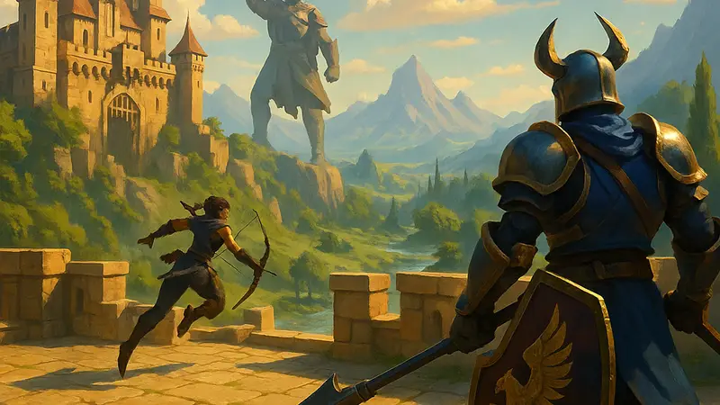 Логотип игры Highguard или скриншот из геймплея, демонстрирующий игровой процесс