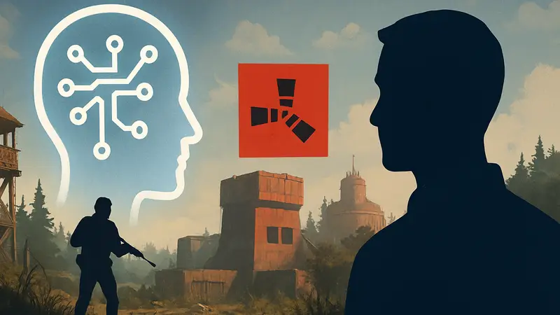 Искусственный интеллект в играх, логотип Rust и студии Facepunch