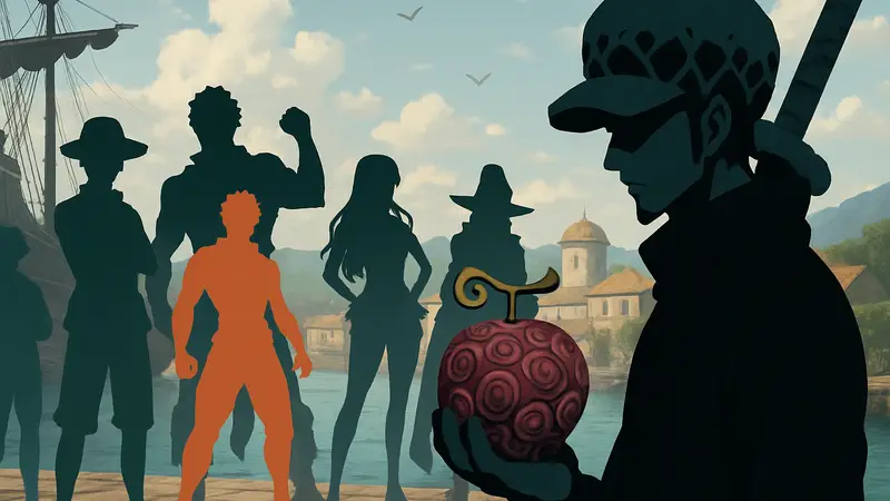 One Piece: Дьявольский плод Опе-Опе и Трафальгар Ло с 5 альтернативными пользователями
