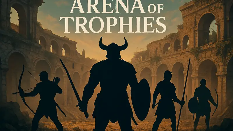 Изображение обложки игры Arena of Trophies, доступной бесплатно в Steam.