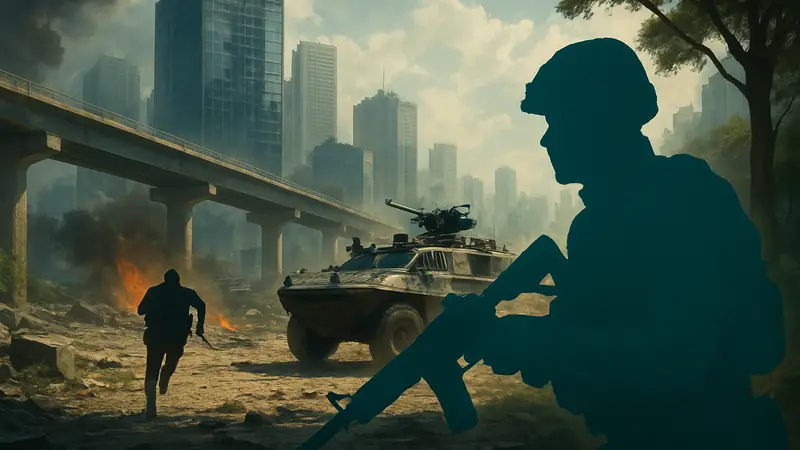 Скриншот новой карты из Battlefield 6 Сезон 4, с изображением нового оружия и транспорта.