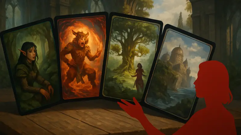 Иллюстрация карт Magic: The Gathering Secret Lair, благотворительный выпуск, настольные игры