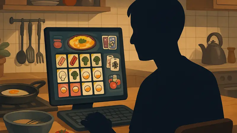 Игровой процесс Omelet You Cook с элементами кулинарии и карточной игры на ПК
