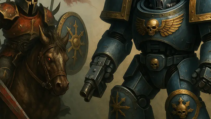 Новые наборы миниатюр для Warhammer: Всадники-Мародёры Хаоса и Терминаторы «Катафракт».