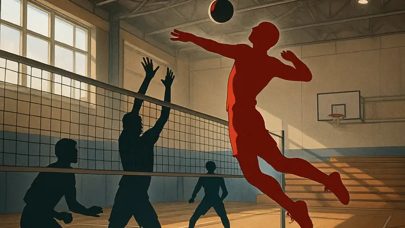 Изображение из новой спортивной манги Dig-It, преемника Haikyuu