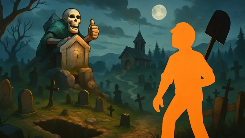 Обложка игры Graveyard Keeper, доступной бесплатно на PS5