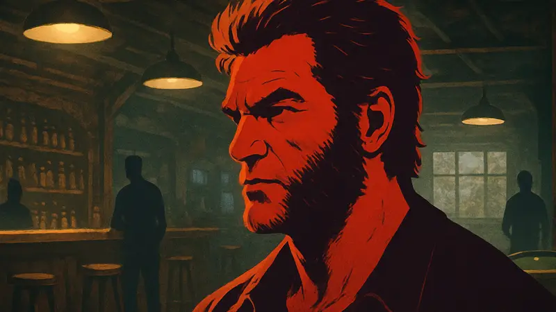 Лицо Росомахи без маски в игре Wolverine от Insomniac Games