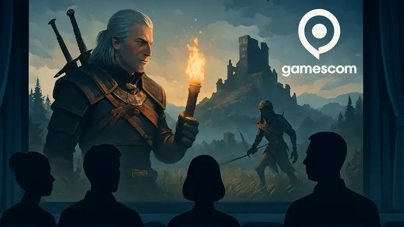 Анонс дополнения «Песни прошлого» для The Witcher 3 на Gamescom Opening Night Live.