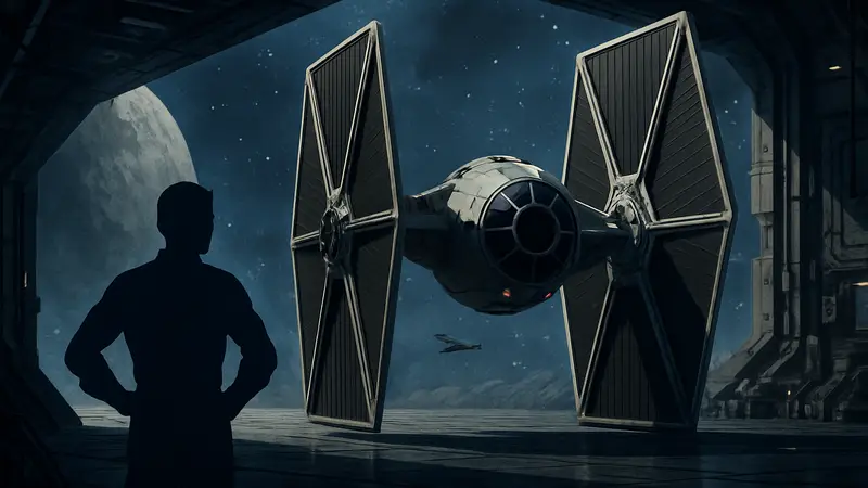 Обновлённый космический истребитель TIE Fighter в моде Total Conversion для Star Wars