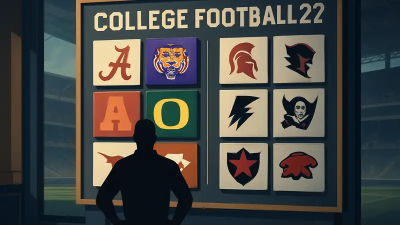 Рейтинг команд College Football 27, логотипы лучших и худших футбольных клубов