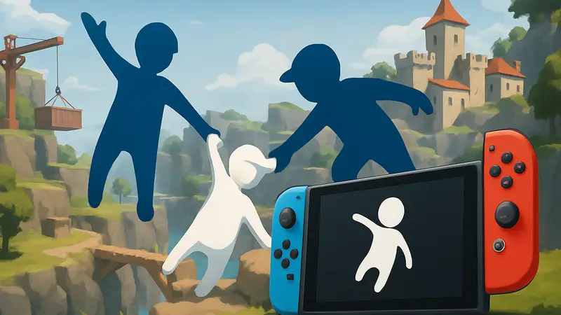 Персонажи Human Fall Flat, новое издание игры для Nintendo Switch 2