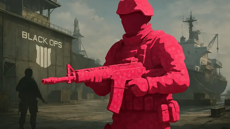 Игровой скин Cherry Fizz Camo в Black Ops 7 и Warzone