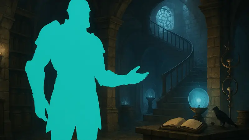 Персонаж Бернард в Волшебной башне из игры Baldur's Gate 3.