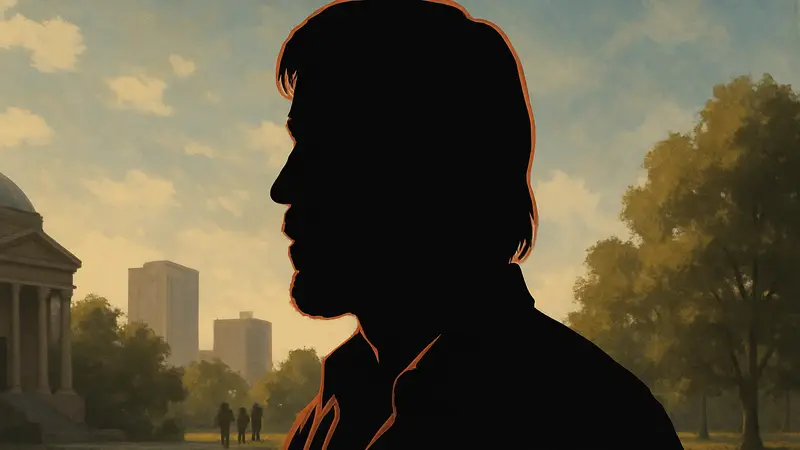 Портрет Чака Норриса в молодом или зрелом возрасте