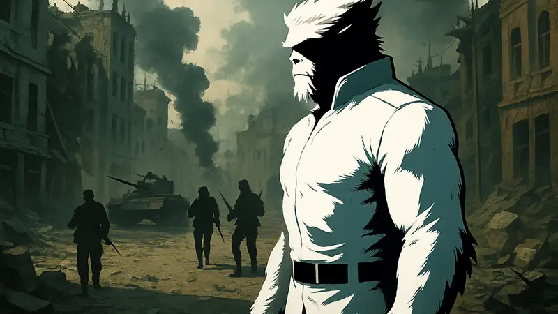 Белый Зверь из комиксов Marvel X-Men DNX