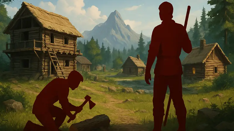 Скриншот новой игры Windrose с открытым миром, показывающий элементы выживания и строительства.