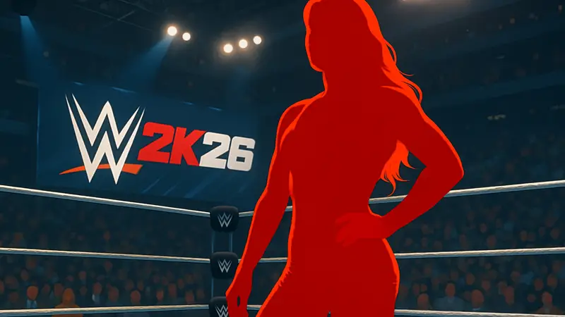 Tiffany Stratton на ринге WWE 2K26