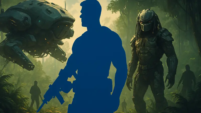 Алан Ричсон в фильме War Machine, фантастический боевик Netflix, космические пришельцы