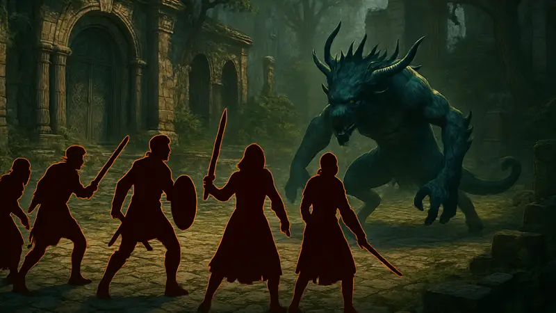 Игровой процесс Pillars of Eternity в новом пошаговом режиме, демонстрирующий тактические возможности