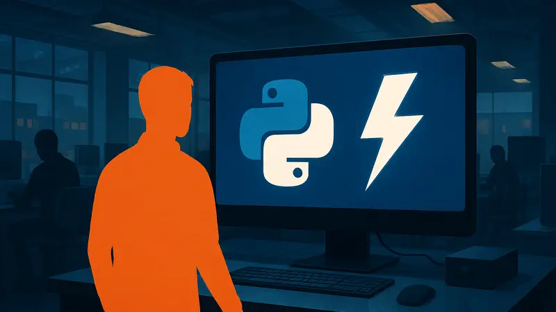 Логотип RunPod Flash, инструмента для ускоренной разработки ИИ на Python