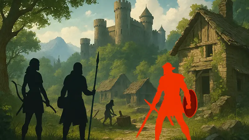 Изображение для статьи: лучшие фэнтези-выживалки в жанре RPG с элементами крафта и боя.