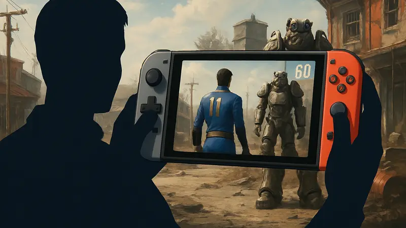Fallout 4 на Nintendo Switch 2 с режимом 60 кадров в секунду: геймплей, скриншот