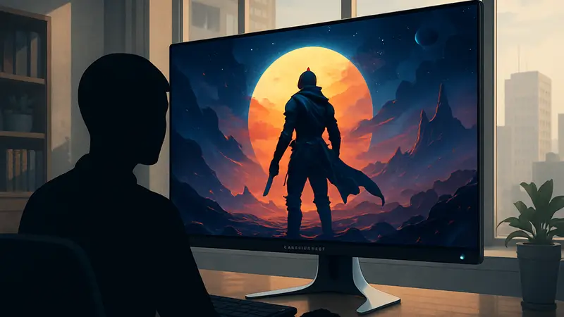 Dell Alienware AW2726DM OLED-монитор с ярким изображением на экране