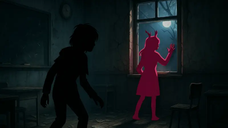 Крис и Ноэль из Deltarune, 5 глава, пугающие сцены