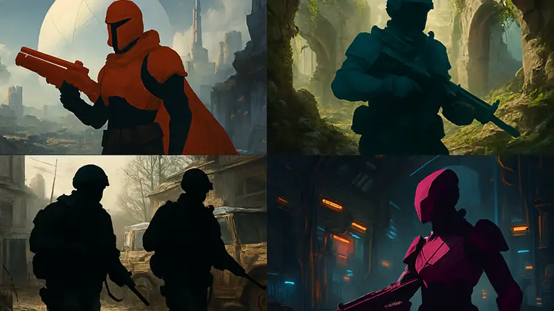 Коллаж из кадров различных шутеров, похожих на Marathon, включая Destiny 2 и Escape From Tarkov.