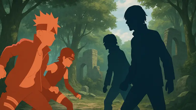 Боруто и Сарада готовятся к битве с Хидари и Джурой в главе 36 Boruto: Two Blue Vortex