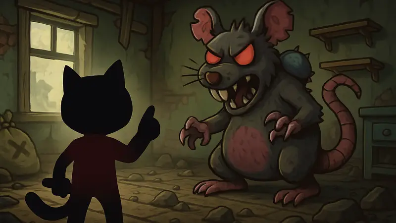 Гайд по победе над боссом Radical Rat в игре Mewgenics с инструкциями и подсказками