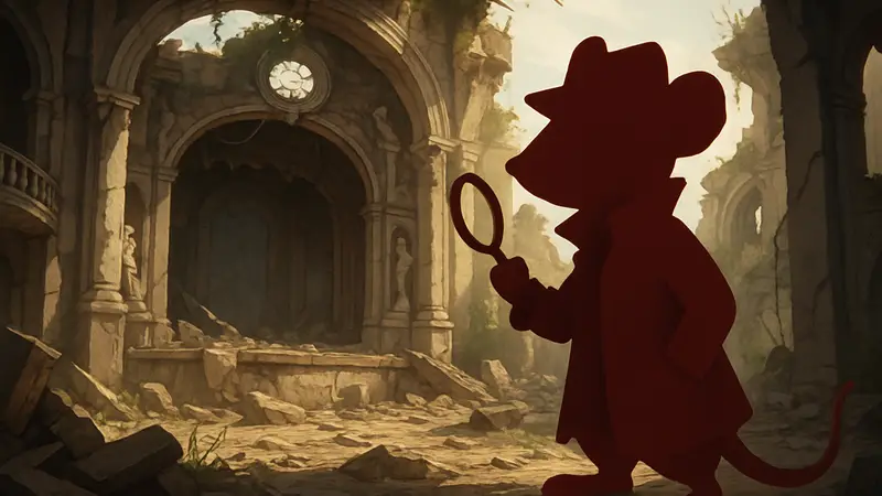 Mouse P.I. for Hire: Руины Оперы и детектив-мышонок, ищущий «Горячую пепельную точку».