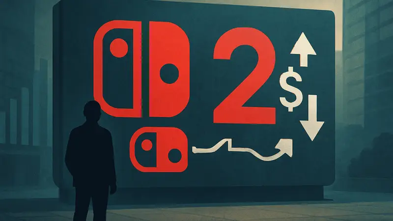 Логотип Nintendo Switch 2 с символикой цен и возможностью изменений.