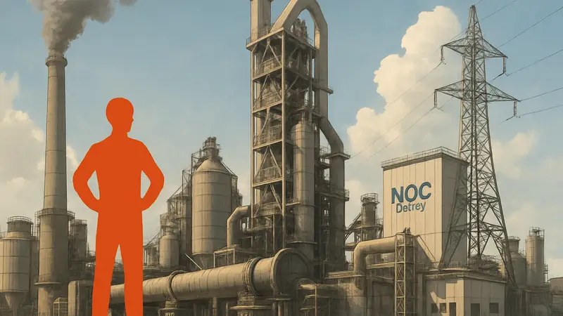 Гибридный цементный завод NOC Energy, совмещающий ископаемое топливо и электричество