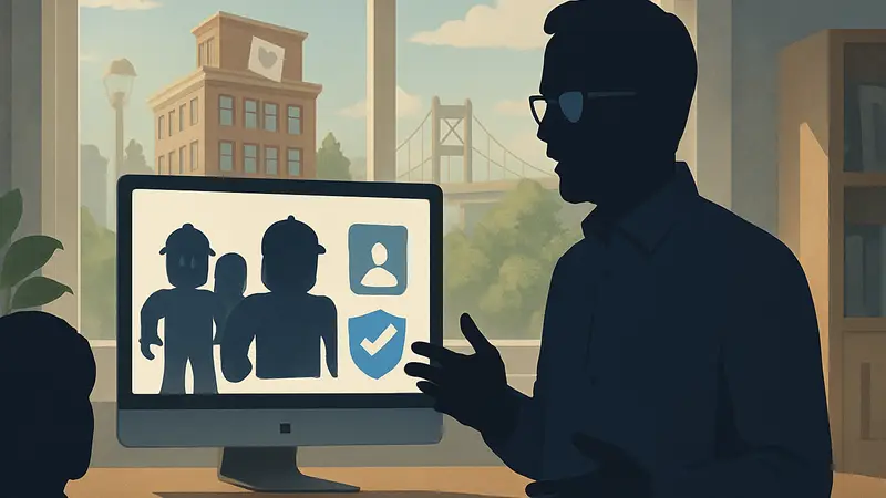 Мэтт Кауфман из Roblox обсуждает проверку возраста и меры безопасности платформы.