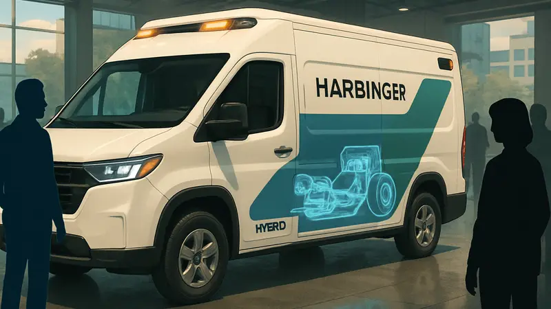 Гибридный автомобиль экстренной службы Harbinger, демонстрирующий новые технологии