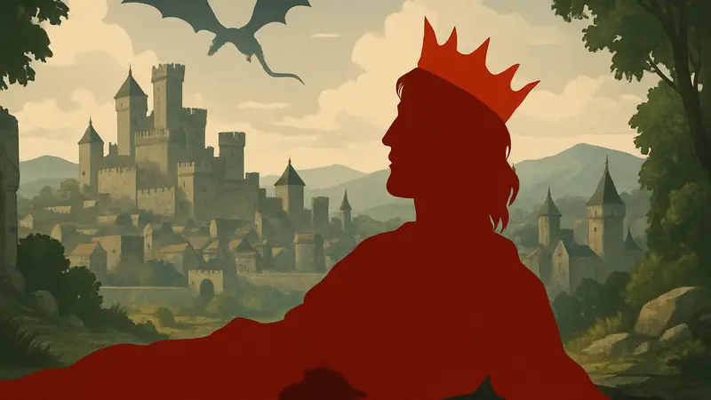 Изображение Бейлора Таргариена, иллюстрация персонажа или кадр из сериала «Рыцарь Семи Королевств».